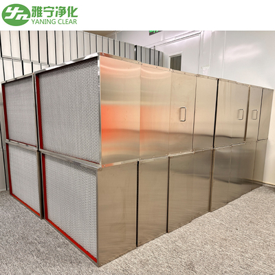 Bộ lọc HEPA chống nhiệt độ cao chống nhiệt 595 * 595 * 295mm hoặc áp suất cuối cùng tùy chỉnh 400pa