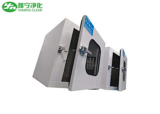 Cơ khí liên động phòng sạch Hộp thông qua bột Vật liệu thép cán nguội