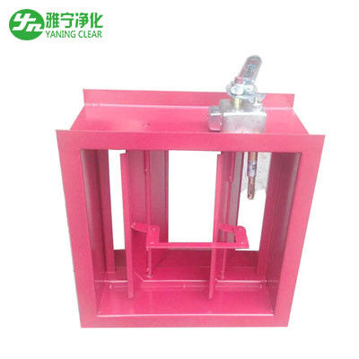 Van thông gió phòng sạch Hệ thống thông gió Điều khiển âm lượng Bộ giảm chấn khí cho hệ thống thông gió ống