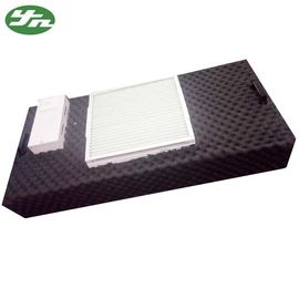 Bộ lọc quạt Hepa FFU gắn trần Trọng lượng nhẹ với bông cách nhiệt màu đen