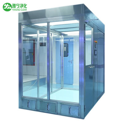YANING ISO chứng nhận GMP Phòng sạch thép không gỉ Laminar Air Flow Clean Booth Thiết bị làm sạch không khí mới