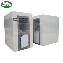Bộ phận tắm không khí phòng sạch chống tĩnh điện Thép sơn tĩnh điện với khóa liên động điện tử