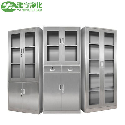 Tủ Y Tế Thép Không Gỉ AISI 304 Tùy Chỉnh Dễ Vệ Sinh Cho Phòng Mổ và Lưu Trữ Phẫu Thuật