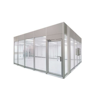 ISO5 ((Class100) Khung thép không gỉ Cấu hình tùy chỉnh kích thước Modular Clean Room Booth cho môi trường không bụi