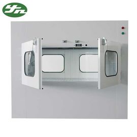Cửa đôi Cửa ra vào Phòng tắm Không khí Phòng sạch Hộp thông qua Hệ thống Hepa / Pre Fliter Hệ thống bền