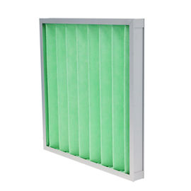 Loại hộp gấp lại Bộ lọc không khí trước Bộ lọc hiệu quả thấp với khung hợp kim nhôm