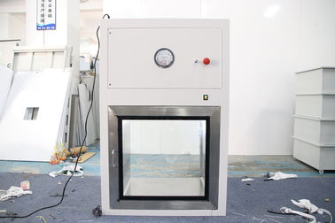 Hộp thông qua phòng sạch động 25m / S Sơn tĩnh điện Dòng chảy Laminar H14 HEPA
