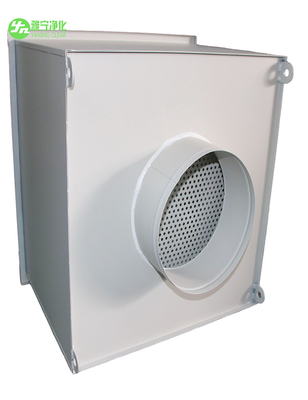 H14 HVAC Phòng sạch Hộp lọc Hepa Lọc không khí SUS304 có cổ áo