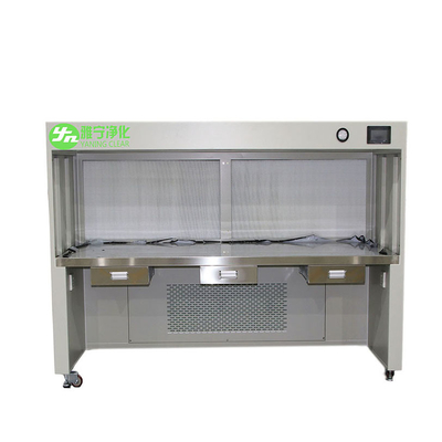 Phòng sạch theo chiều ngang Bàn lưu lượng laminar Đèn LED di động