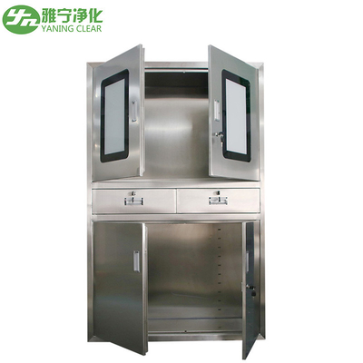 Nội thất phòng khám bằng thép không gỉ Dụng cụ y tế Hộp đựng thuốc Tủ thuốc