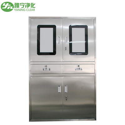 Tủ thuốc bệnh viện bằng thép không gỉ SUS304 Tủ hồ sơ văn phòng Tủ dụng cụ