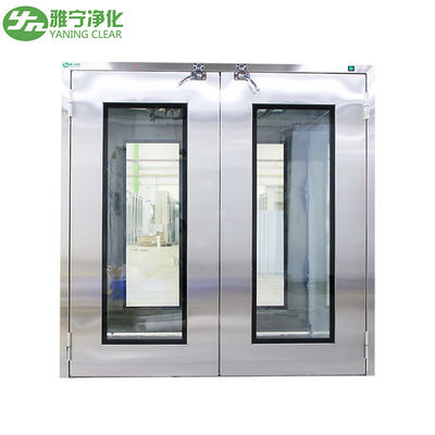 Tùy chỉnh Hộp thông hành phòng sạch bằng thép không gỉ với Cửa sổ chuyển nhiều lớp Hộp đựng nhiều lớp